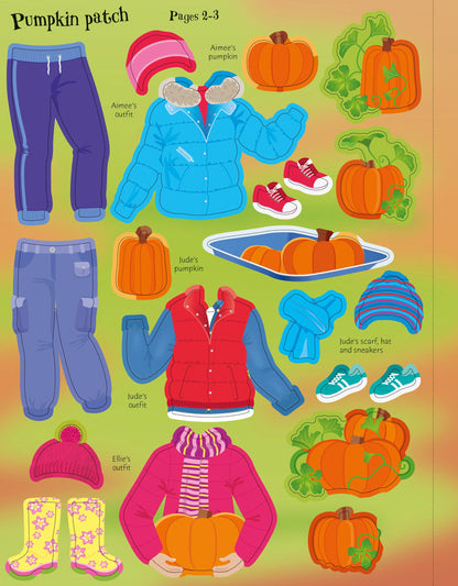 Sticker Dolly Dressing Halloween Trick Or Treat