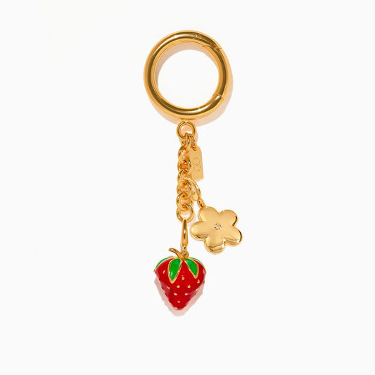 Strawberry Field Bag Charm
