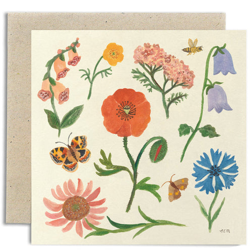 Summer Flowers Card