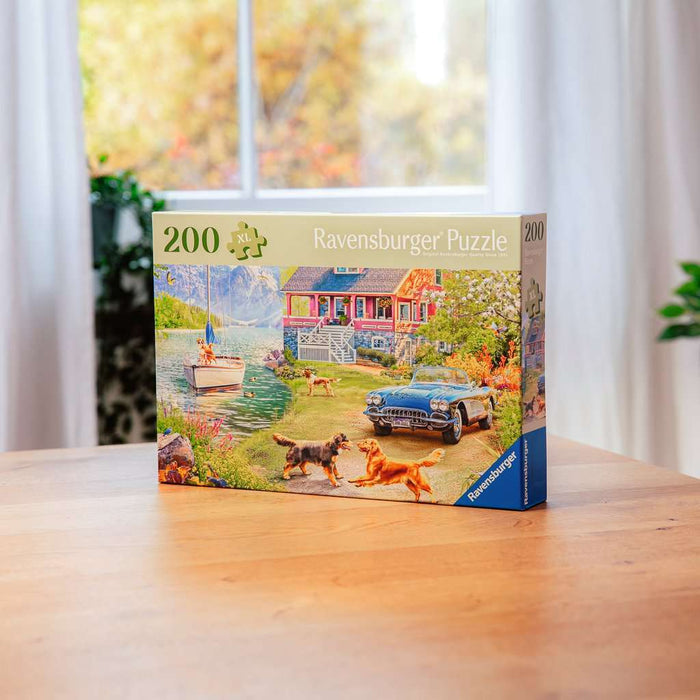 Summer Lake House Puzzle (200 pc)