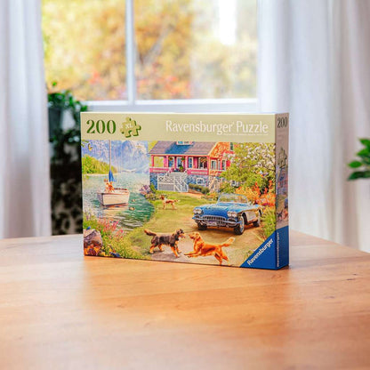 Summer Lake House Puzzle (200 pc)