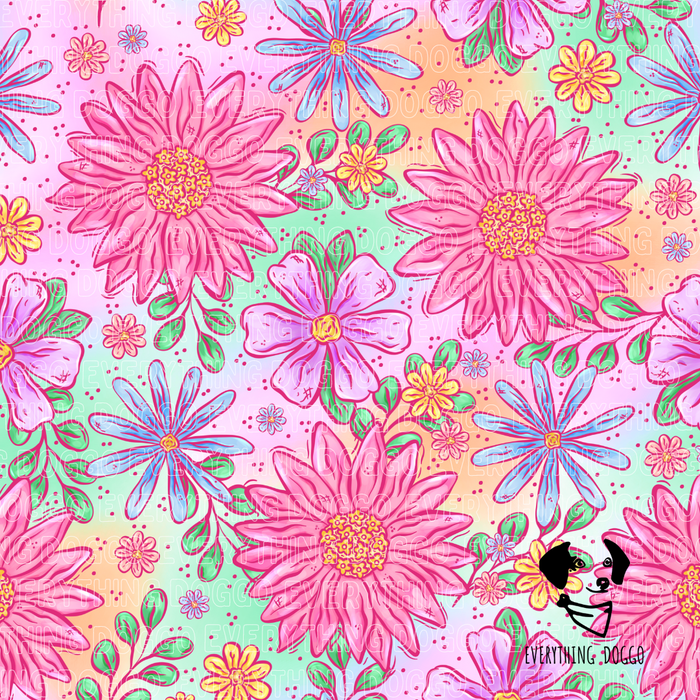 Summer Time Floral - Bandana