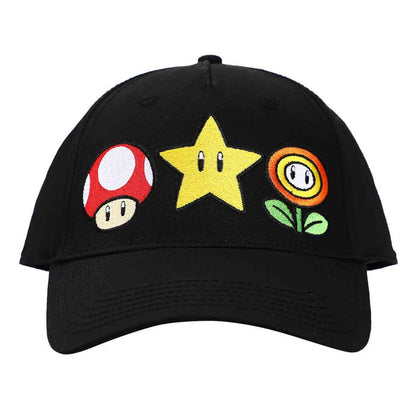 Super Mario - Icons Embroidered Hat