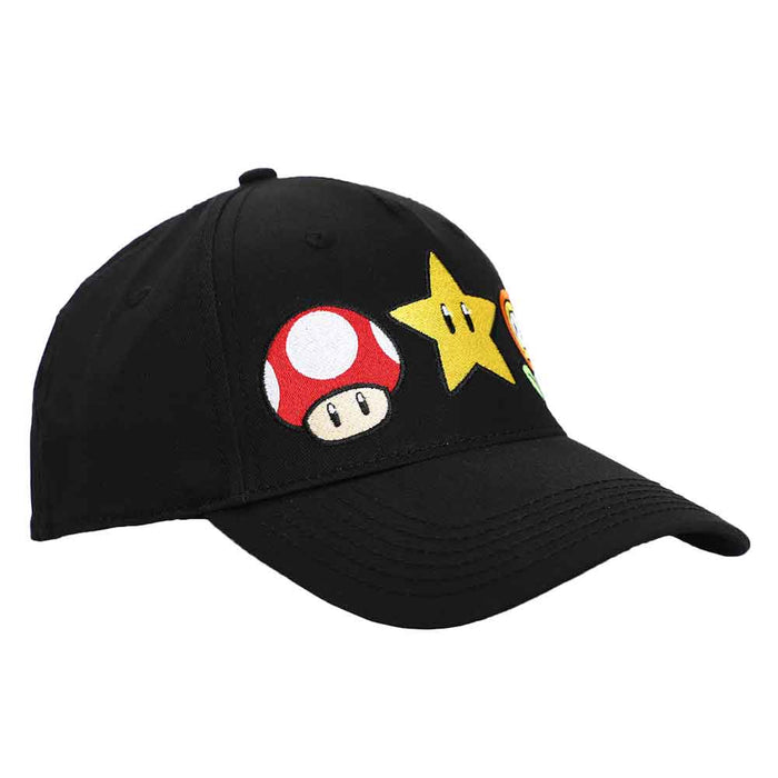 Super Mario - Icons Embroidered Hat