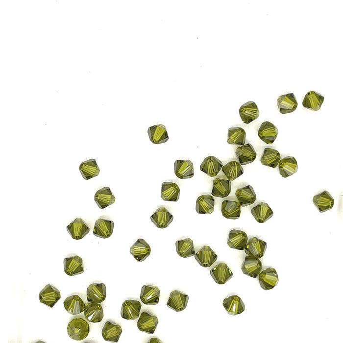 Swarovski Crystals- Olive Green 50pk 4mm