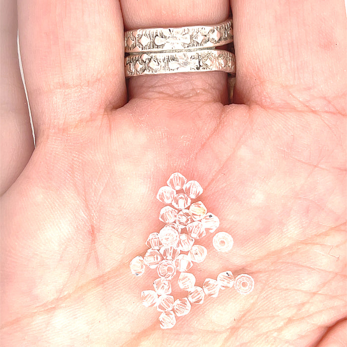 Swarovski Crystals 3mm Crystal Clear 30pk
