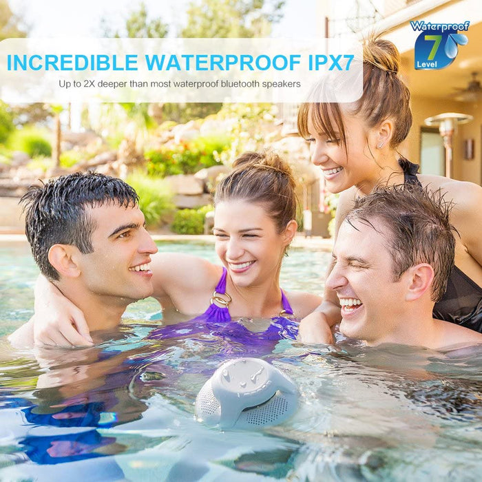 SWIMMER Floating Waterproof Bluetooth Wireless Shower Speakers Speaker Cowinaudio
