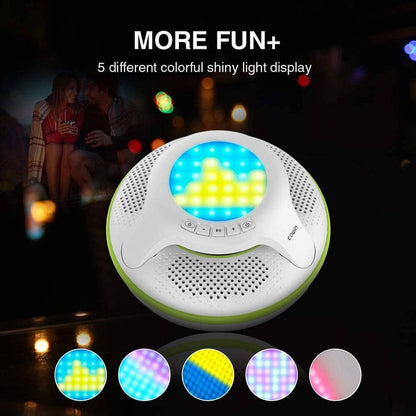 SWIMMER Floating Waterproof Bluetooth Wireless Shower Speakers Speaker Cowinaudio