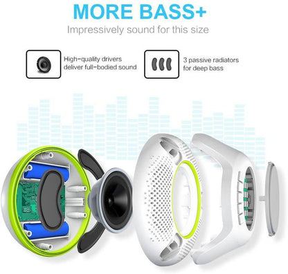 SWIMMER Floating Waterproof Bluetooth Wireless Shower Speakers Speaker Cowinaudio