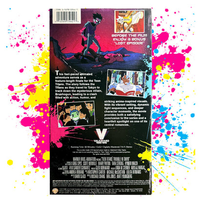 TEEN TITANS TROUBLE IN TOKYO VHS