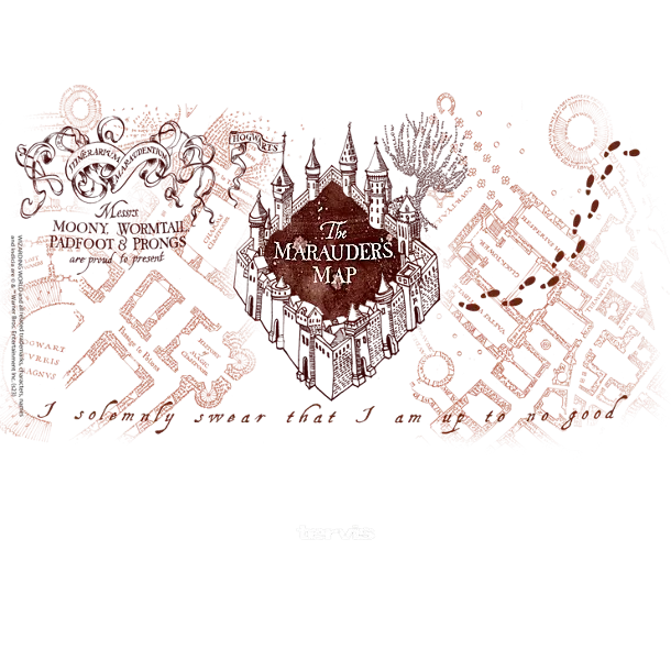 Tervis Harry Potter™ - Marauders Map Wrap With Travel Lid