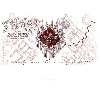 Tervis Harry Potter™ - Marauders Map Wrap With Travel Lid