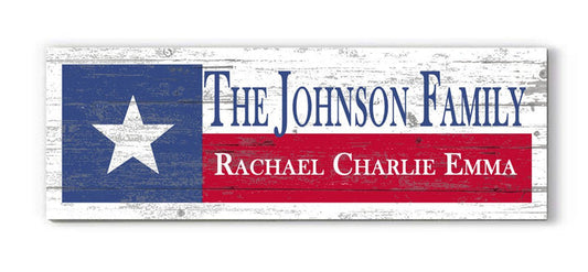Texas Flag Home Decor Wall Art