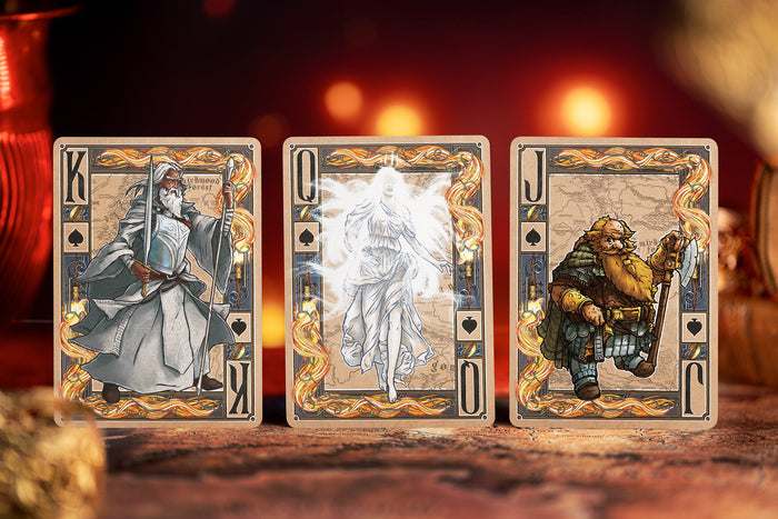 The Lord of the Rings - Two Towers Playing Cards Playing Cards by Kings Wild Project