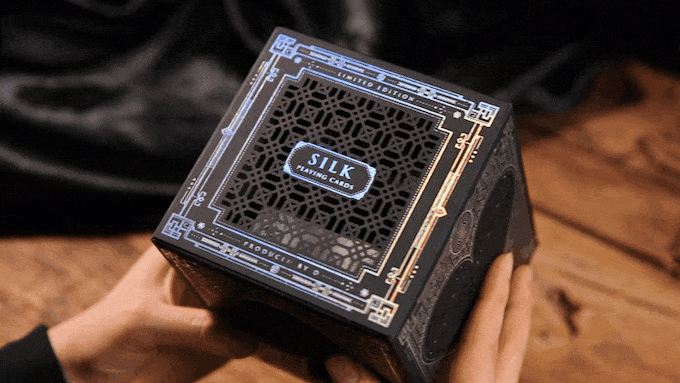 The Silk Black Boxset Ark Playing Cards Playing Cards by Ark Playing Cards