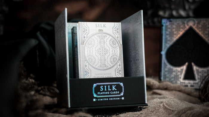 The Silk Black Boxset Ark Playing Cards Playing Cards by Ark Playing Cards