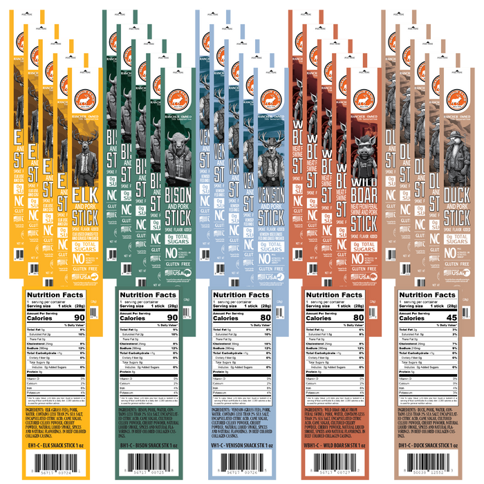 The Snack Attack - Snack Stick Variety Pack