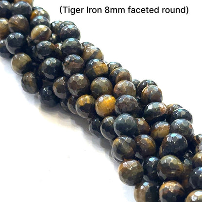 Tiger Iron gemstone strands (Australia), Jewelry Supplies