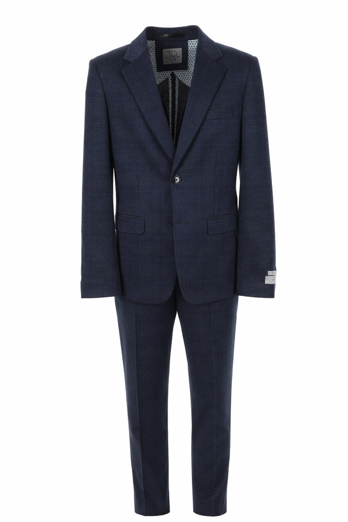 T.O. Boy's Fashion Soho Stretch Suit - Navy