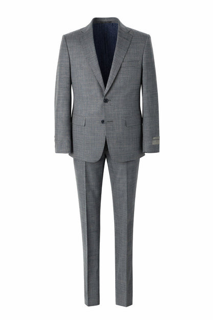 T.O. Boy's TR Fashion Suit - White on Navy