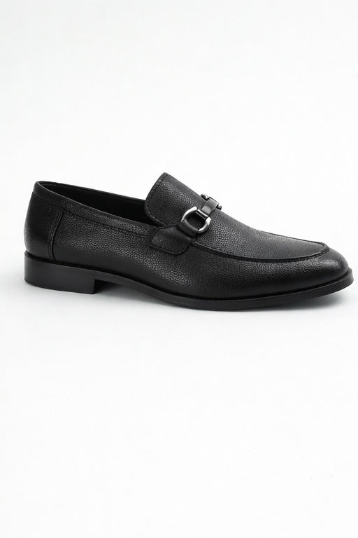 T.O. Collection Men's Dress Buckle Shoes - Black