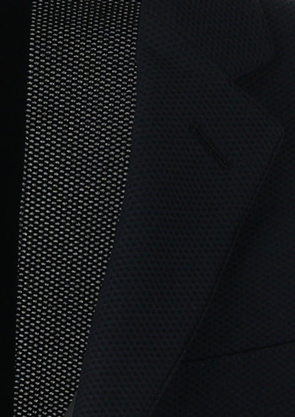 T.O Men's Cloud Blazer Jacket- Navy