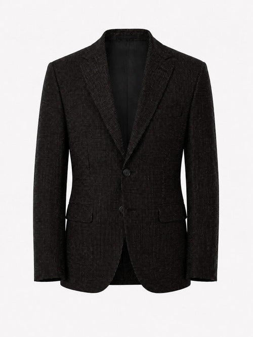 T.O. Men's Fashion Stretch Blazer - Brown