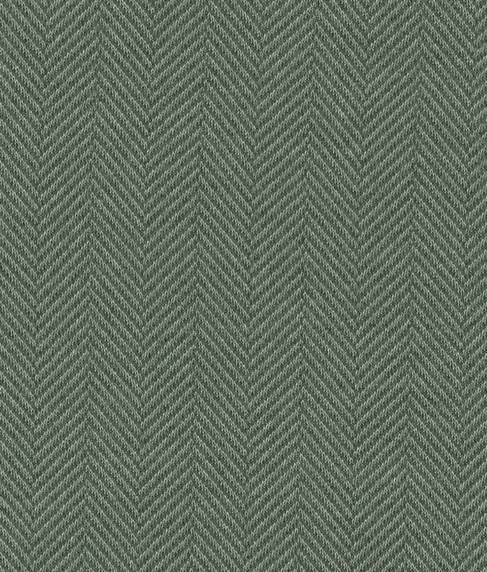 T.O. Men's Fashion Stretch Suit -  Green Herringbone