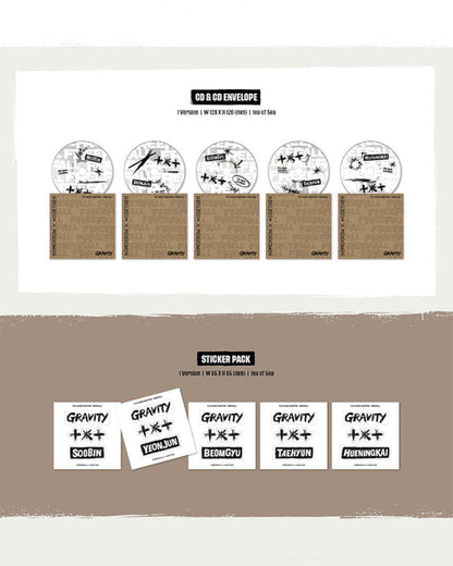 TOMORROW X TOGETHER (TXT) - THE NAME CHAPTER: FREEFALL (GRAVITY VER.) (5 Versions - Random)