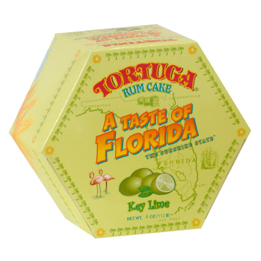 Tortuga Key Lime Rum Cake A Taste of Florida - 12 Count
