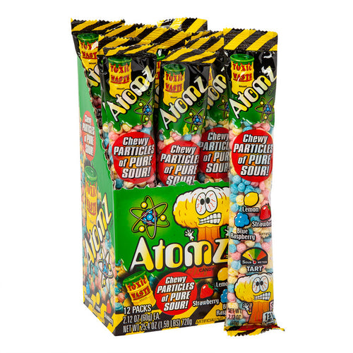 Toxic Waste Atomz Candy 2.12oz - 12ct