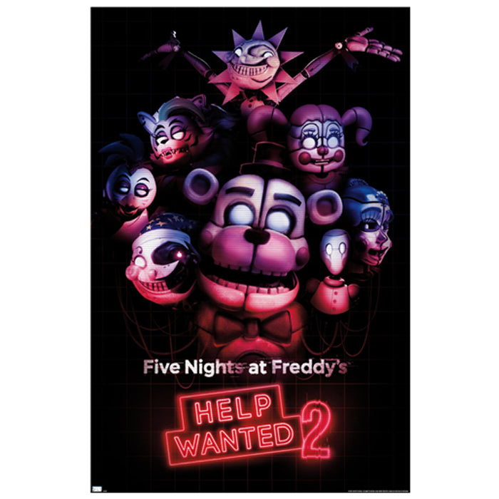 Trends International Five Nights at Freddy's - Help Wanted 2 - Key Art Wall Poster