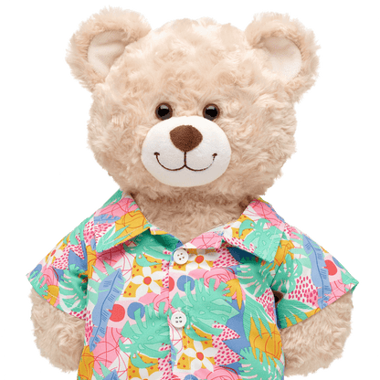 Tropical Button Up Shirt - Build-A-Bear Workshop Australia