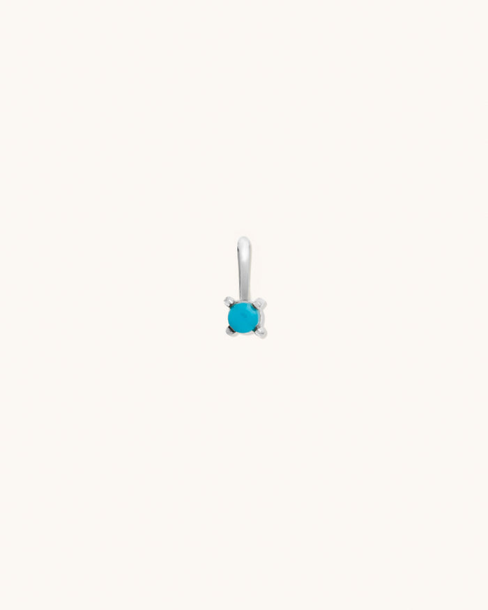 Turquoise Birthstone Charm