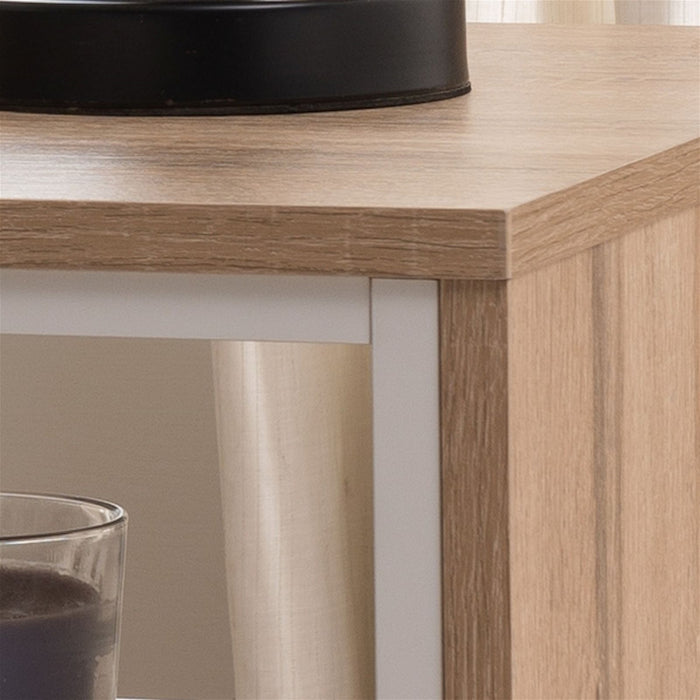 Tuscany End Table 450mm Oak White by Criterion - Home Living Store - End Table