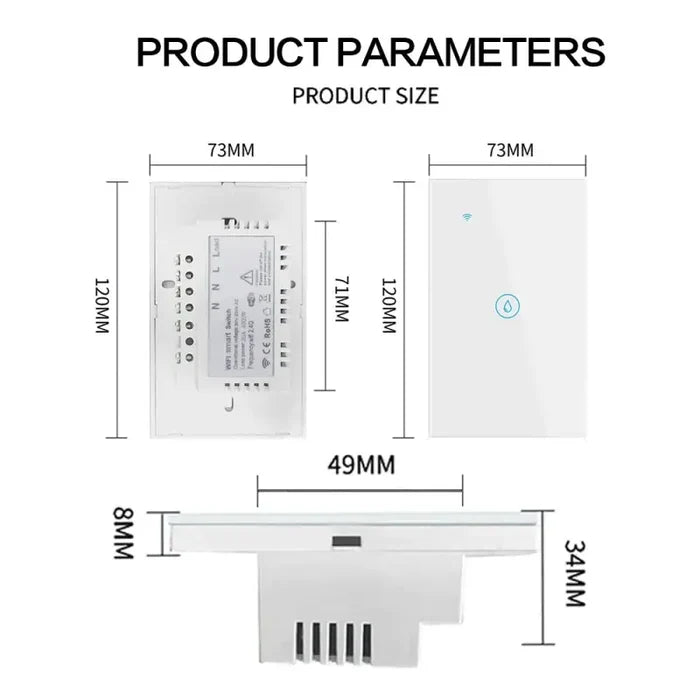 The product is shown with the product name and product number