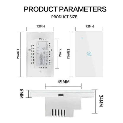 The product is shown with the product name and product number