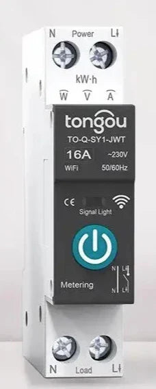 A close up of a white box with a remote control