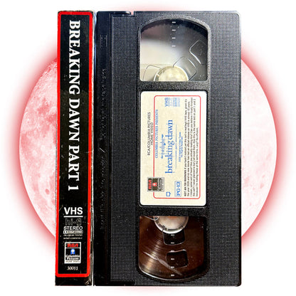 TWILIGHT BREAKING DAWN PART 1 VHS