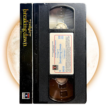 TWILIGHT BREAKING DAWN PART 2 VHS