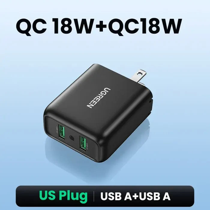 US Dual QC3.0 18W / CHINA
