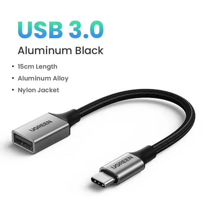 USB 3.0 Metal Black / CHINA