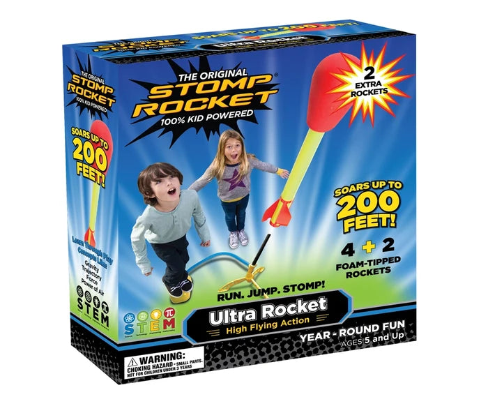 Ultra Stomp Rocket 6 Rockets