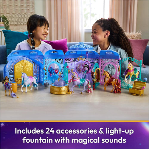 Unicorn Academy Starglow Fountain & Stable