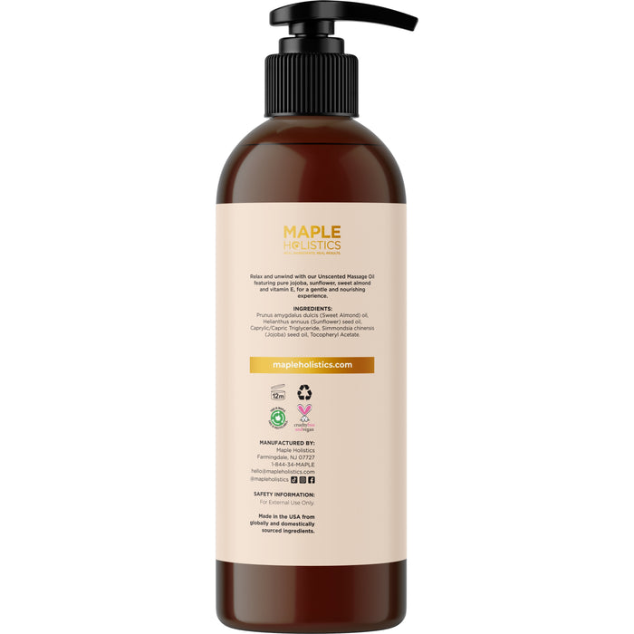 Unscented Massage Oil