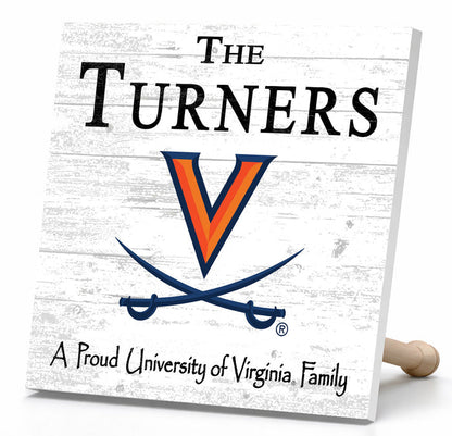 UVA Proud Family Name Sign