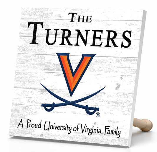 UVA Proud Family Name Sign