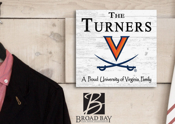 UVA Proud Family Name Sign