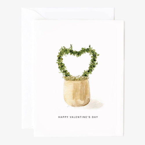Valentine Topiary Card by Emily Lex