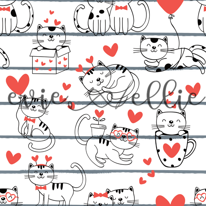 Valentine's Day Cats